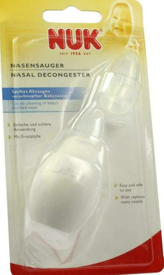 Nuk Nasensauger Weiß Krt 1 Stück