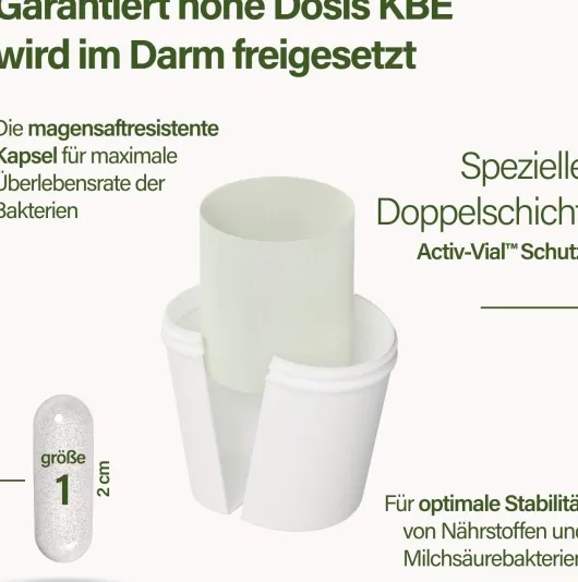 nupure probaflor Probiotika zur Darmsanierung 90 Kapseln