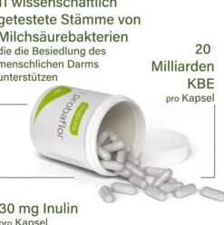 Nupure Probaflor Probiotika zur Darmsanierung 30 Kapseln