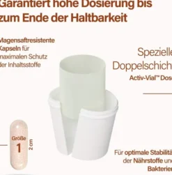 NUPURE proba GLP-1 Stoffwechsel PRO 60 magensaftresistente Kapseln