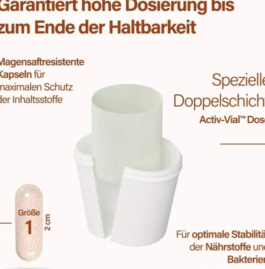 NUPURE proba GLP-1 Stoffwechsel PRO 60 magensaftresistente Kapseln