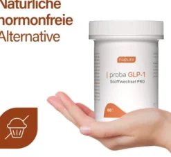 NUPURE proba GLP-1 Stoffwechsel PRO 60 magensaftresistente Kapseln