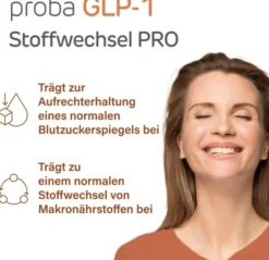 NUPURE proba GLP-1 Stoffwechsel PRO 60 magensaftresistente Kapseln
