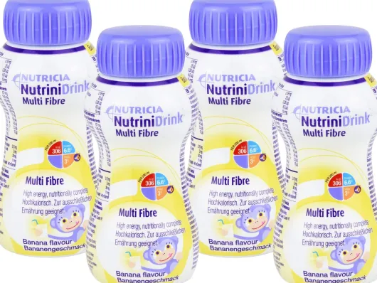 Nutrini Drink Multifibre Bananengeschmack 32 X 200 ml Flüssigkeit