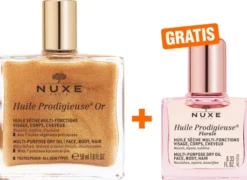 NUXE Huile Prodigieuse OR 50 ml + gratis Huile Prodigieuse Florale 10 ml