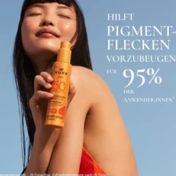 NUXE Sun Set Sonnenspray Gesicht & Körper LSF 50 150 ml + gratis After Sun Duschshampoo 100 ml