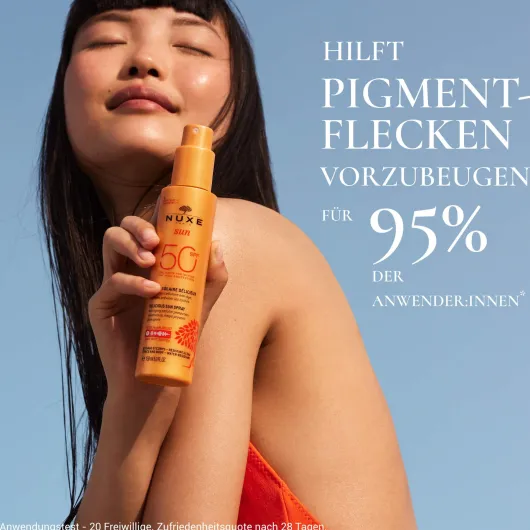 NUXE Sun Set Sonnenspray Gesicht & Körper LSF 50 150 ml + gratis After Sun Duschshampoo 100 ml