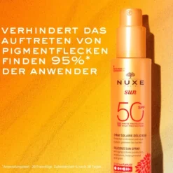 NUXE Sun Set Sonnenspray Gesicht & Körper LSF 50 150 ml + gratis After Sun Duschshampoo 100 ml
