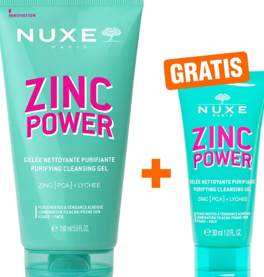 NUXE Zinc Power Reinigungsgel 150 ml + gratis 30 ml
