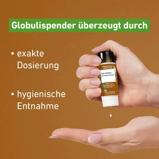 Nux Vomica C30 Globuli Pflüger Globulispender 10 g