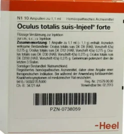 Oculus Totalis Suis Injeel Forte 10 Ampullen