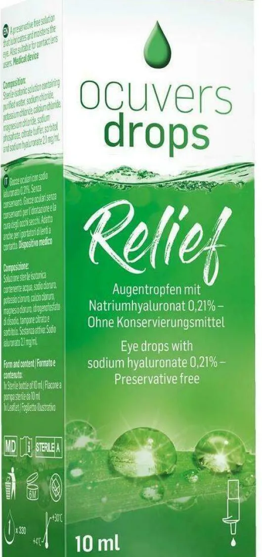 Ocuvers Drops Relief Augentropfen 10 ml