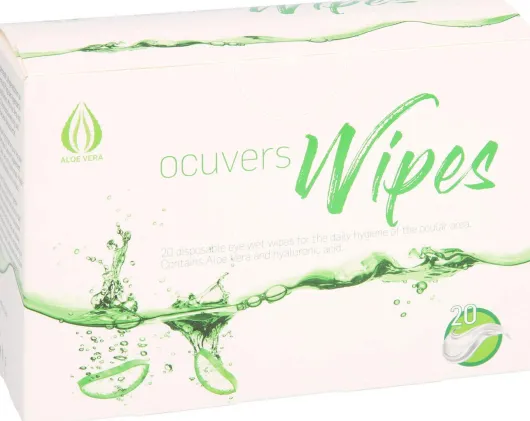 Ocuvers Wipes Lidrandpflege 20 Stück