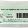 Ohrenreiniger Mit Metallschlinge 1 Stück