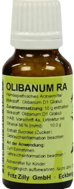 Olibanum Ra Weihrauch 20 G Globuli