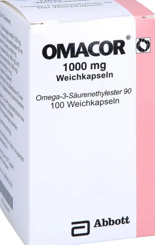 Omacor 1.000 mg 100 Weichkapseln