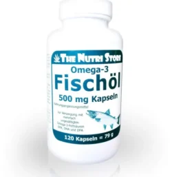 Omega 3 Fischöl 120 Kapseln 500 mg