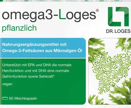 Omega3-Loges Pflanzlich 60 Kapseln