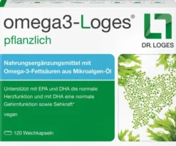 Omega3-Loges Pflanzlich 120 Kapseln