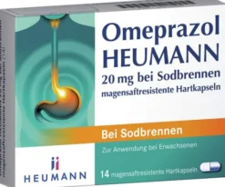 Omeprazol Heumann 20 mg 14 magensaftresistente Kapseln