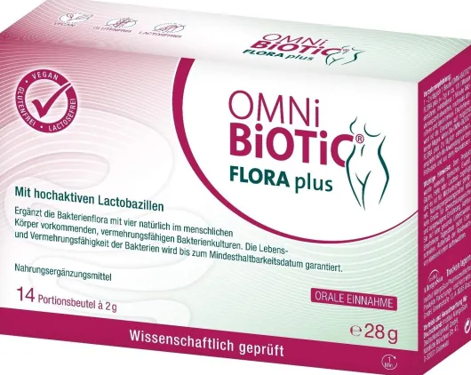 Omni Biotic Flora Plus 14 X 2 G Beutel