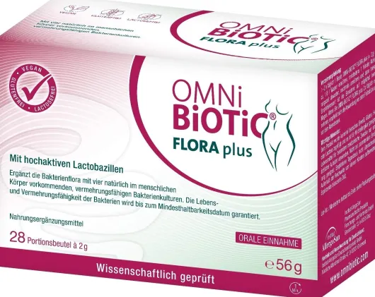 Omni Biotic Flora plus+ 28 x 2 g Beutel