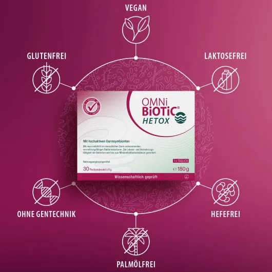 Omni Biotic Hetox 30 X 6 Sachets