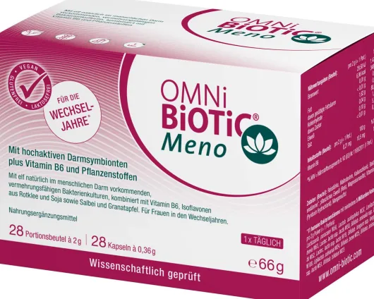 Omni Biotic Meno 28 Portionsbeutel + 28 Kapseln Kombipackung