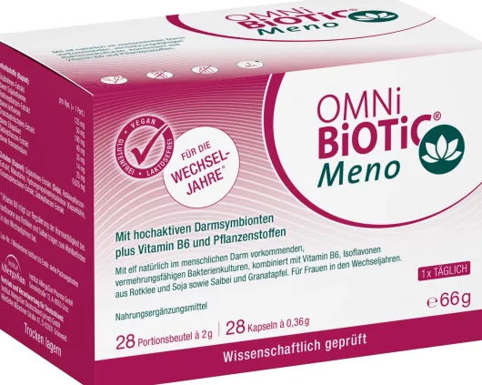Omni Biotic Meno 28 Portionsbeutel + 28 Kapseln Kombipackung