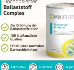 Omniflora Ballaststoff Complex Mit Niacin Glutenfrei 360 G