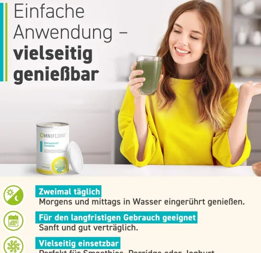 Omniflora Ballaststoff Complex Mit Niacin Glutenfrei 360 G