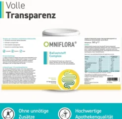 Omniflora Ballaststoff Complex Mit Niacin Glutenfrei 360 G