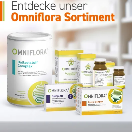 Omniflora Enzym Complex Mit Bacillus Coagulans 90 Kapseln