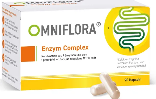 Omniflora Enzym Complex Mit Bacillus Coagulans 90 Kapseln