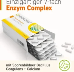 Omniflora Enzym Complex Mit Bacillus Coagulans 90 Kapseln