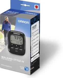 Omron Walking Style Iv Schrittzähler Schwarz 1 Stück