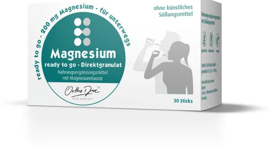 Orthodoc Magnesium Direktgranulat 30 Sticks