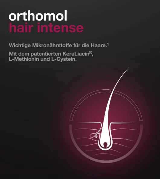 Orthomol Hair Intense Kapseln 90 Tagesportionen