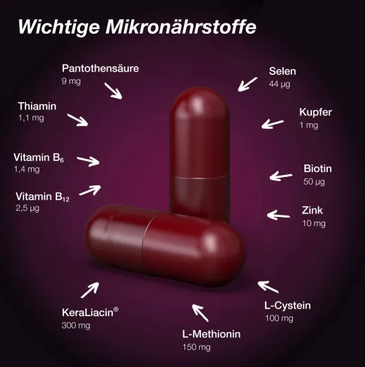 Orthomol Hair Intense Kapseln 90 Tagesportionen