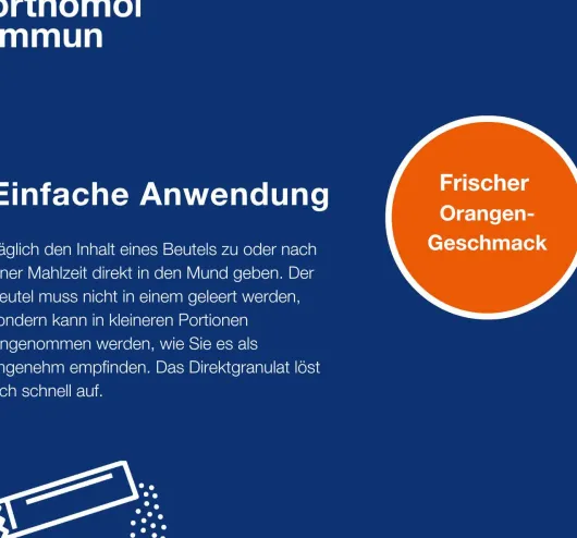 Orthomol Immun Direktgranulat Orange 7 Stück