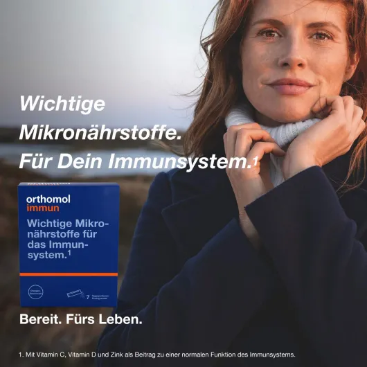 Orthomol Immun Direktgranulat Orange 7 Stück