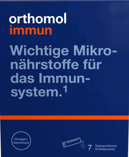 Orthomol Immun Direktgranulat Orange 7 Stück