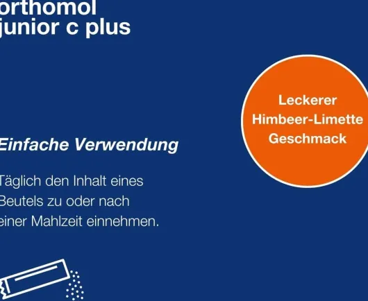 Orthomol Junior C Plus Granulat Himbeer-Limette 30 Stück