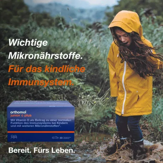 Orthomol Junior C Plus 30 Tagesportionen Waldfrucht