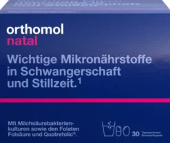Orthomol Natal Granulat-Kapseln 30 Beutel 1 Kombipackung