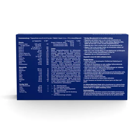 Orthomol Sport 7 Trinkampullen