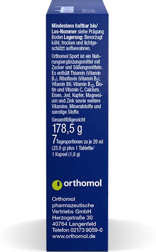 Orthomol Sport 7 Trinkampullen