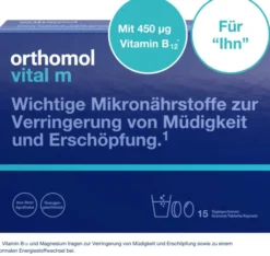 Orthomol Vital M 15 Granulat und Kapseln 1 Kombipackung