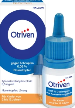 Otriven 0,05 % Nasentropfen für Kinder 10 ml