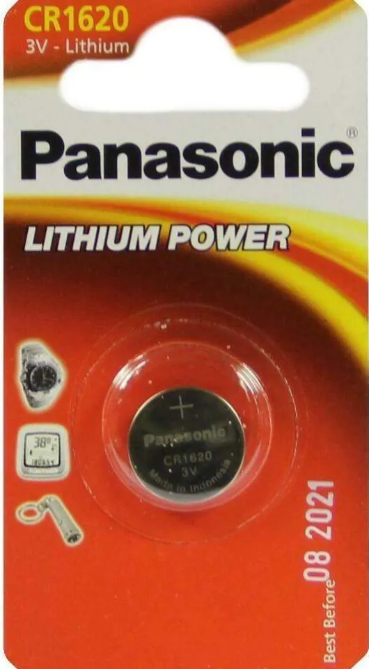 Panasonic Batterien Lithium 3v Cr1620